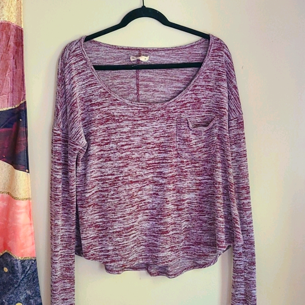 Hollister wine longsleeve